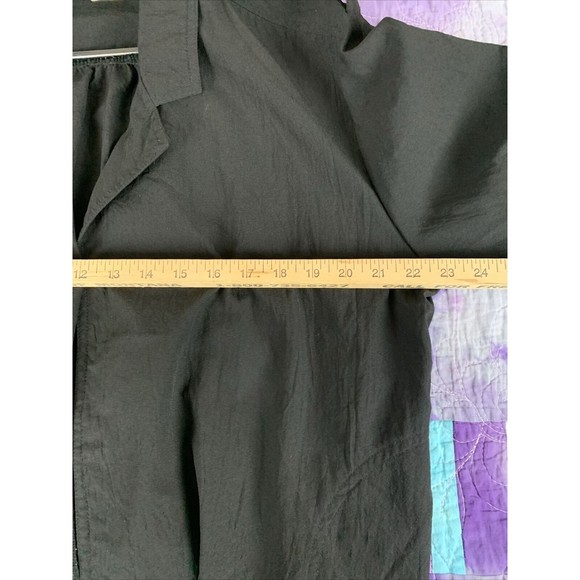 Picket and Post Le Chute Open Jacket Adult Large Black Pockets Vintage Womens - Picture 5 of 6